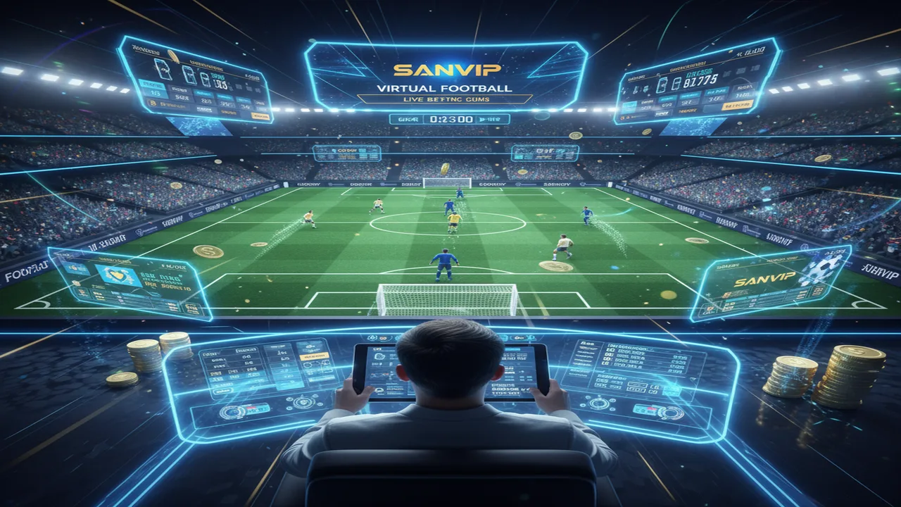 Hướng dẫn cá cược bóng đá ảo (Virtual Sports) Sanvip