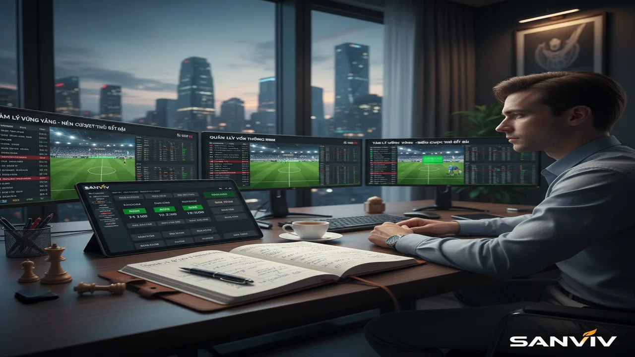 Kinh nghiệm cá cược bóng đá không bao giờ thua Sanvip