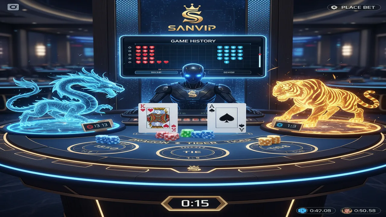 Cách chơi Rồng Hổ (Dragon Tiger) cho người mới Sanvip