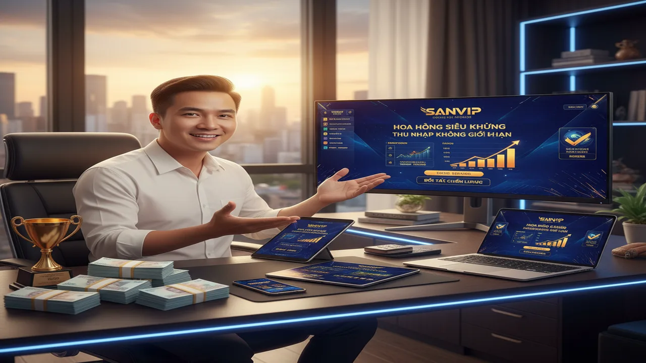 Chính sách đại lý: Kiếm tiền tỷ Sanvip