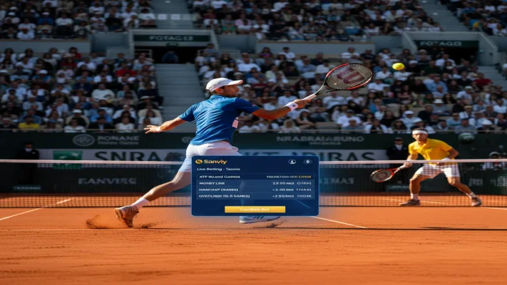 Cách chơi cá cược quần vợt (Tennis) Sanvip