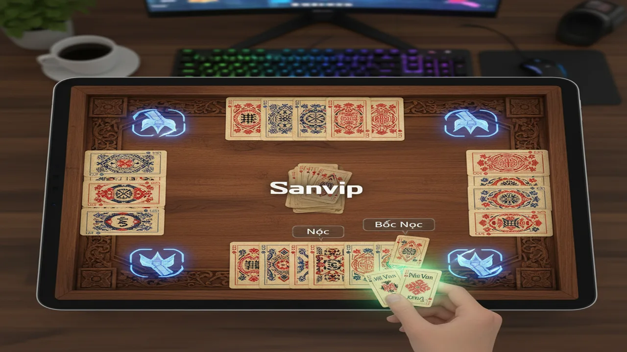 Hướng dẫn chơi Chắn trực tuyến Sanvip