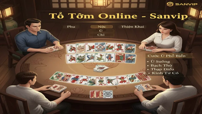 Cách Chơi Bài Tổ Tôm Chi Tiết Từ A-Z Cho Người Mới