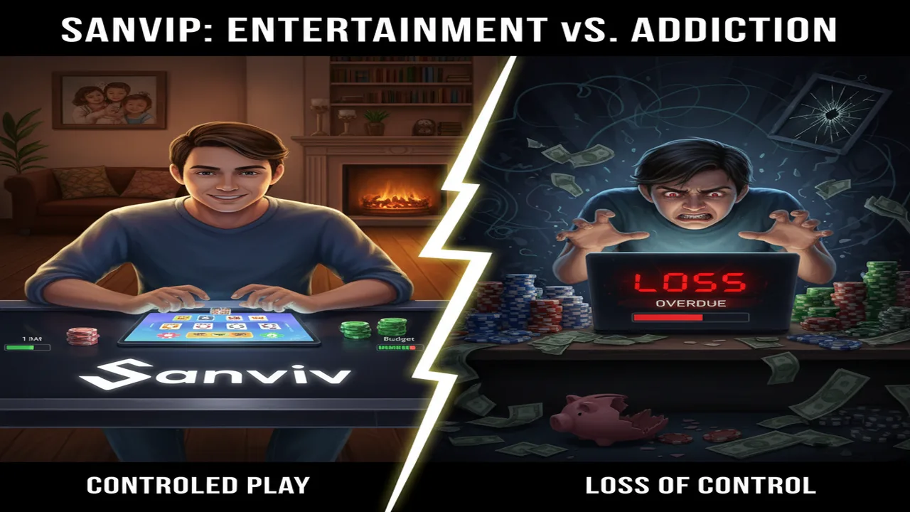 Phân biệt cờ bạc giải trí và cờ bạc bệnh lý Sanvip