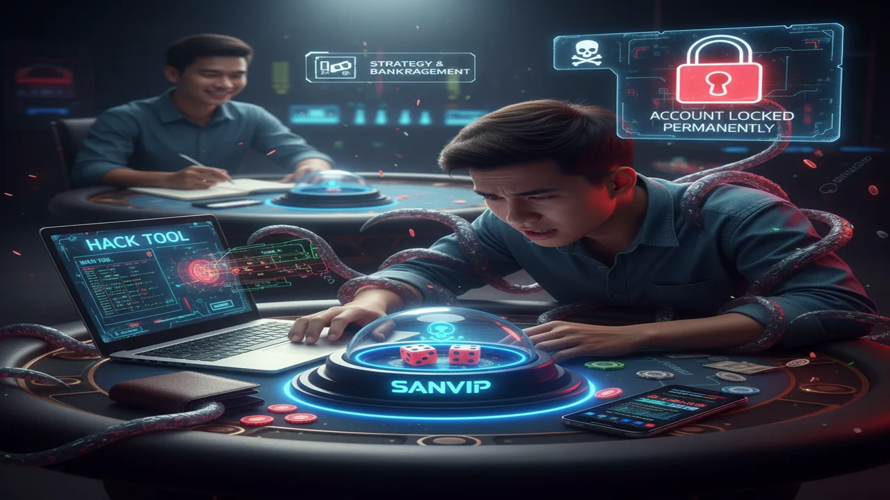 Có nên sử dụng phần mềm Tool hack Tài Xỉu? Sanvip