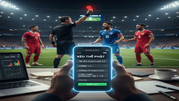 Kèo thẻ phạt là gì? Kinh nghiệm bắt kèo thẻ phạt ít người biết