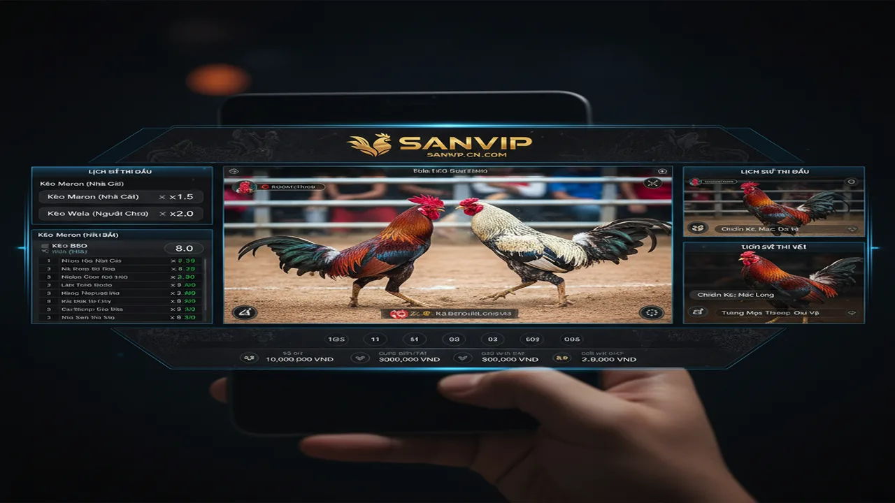 Những lưu ý quan trọng khi cược đá gà online Sanvip