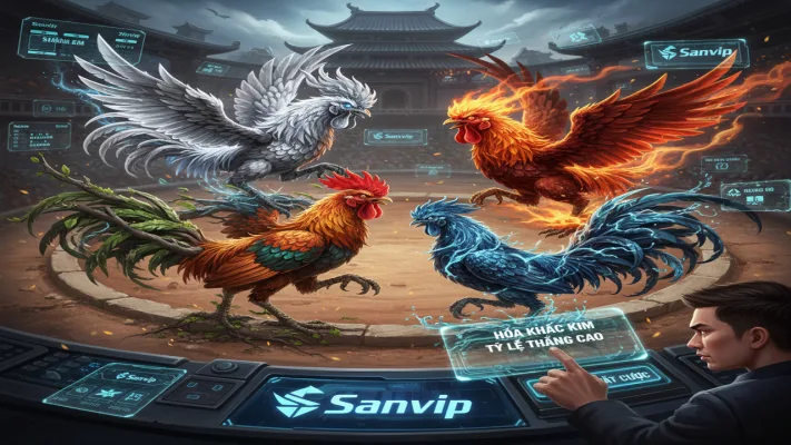 Ý nghĩa của các màu mạng gà trong cá cược đá gà Sanvip