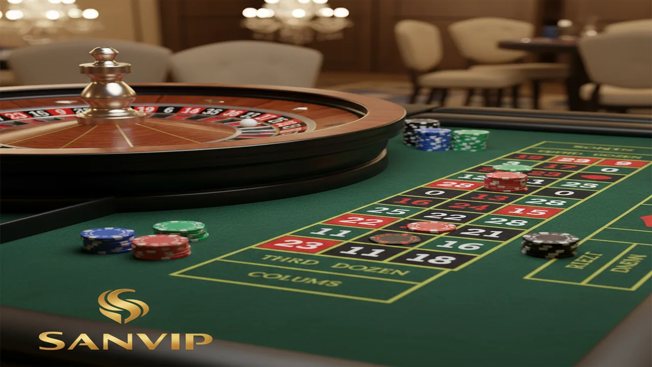 Hướng dẫn chi tiết về cách chơi Roulette Sanvip