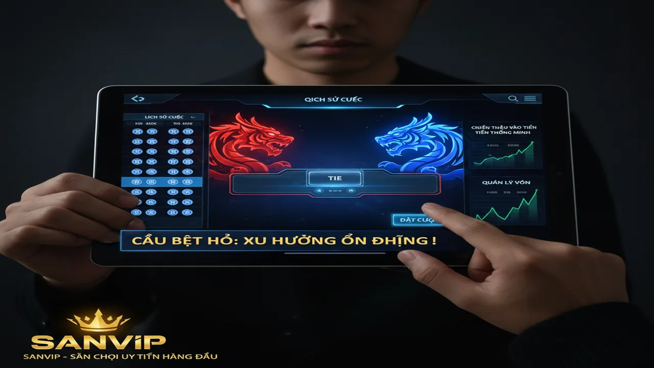 Kinh nghiệm soi cầu Rồng Hổ: Cách bắt cầu bệt Sanvip
