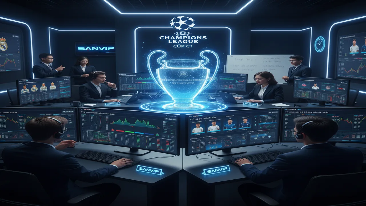 Hướng dẫn soi kèo Cúp C1 (Champions League) chi tiết Sanvip