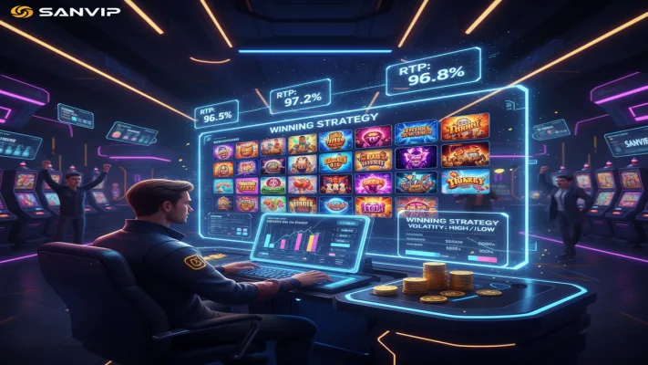 Tỷ lệ RTP Trong Game Slot Là Gì? Bật Mí Cách Chọn Game Tại Sanvip