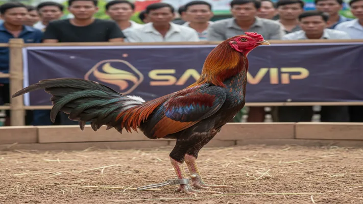 Bí quyết xem tướng gà chọi: Cách chọn gà chiến Sanvip